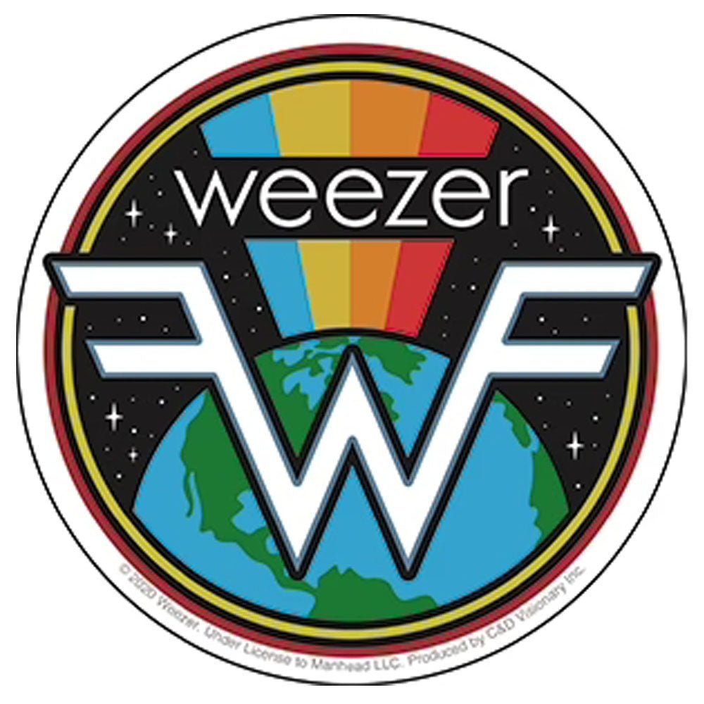WEEZER ウィーザー - Earth Rainbow / ステッカー - PGS
